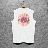 Amiri tank top colorful sun print