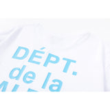 Gallery Dept T Shirts Letter Slogan Men and Women Short Sleeve