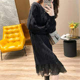 Women Pullover Sweater Lace Sweater