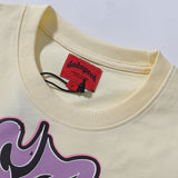 Godspeed t Shirts Graffiti Wall Skull Artist Printing Cotton Casual Short Sleeves Men and Women