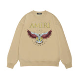 Amiri Sweatshirt Printed Trendy Pure Cotton