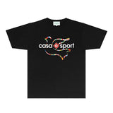 Casablanca T Shirts Fashion Print Street