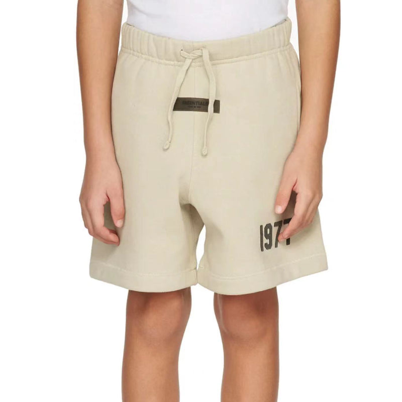 Fear of God Essentials Kids 1977 Short Shorts Fog Fashion Brand