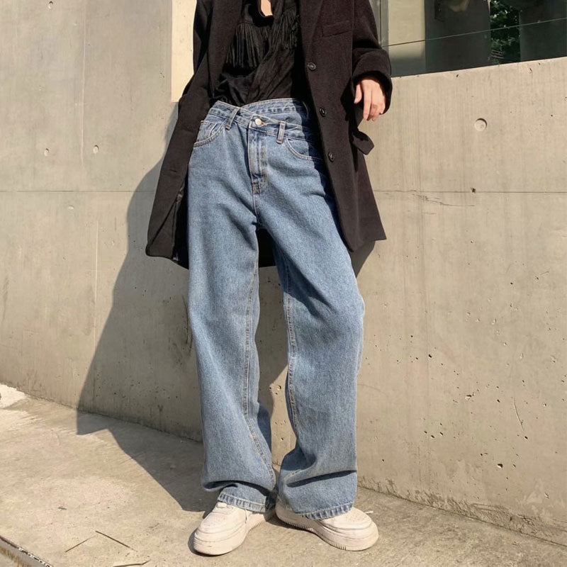 Women Jeans Cross Pants Slimming Cool Handsome