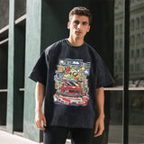 Mens Vintage T Shirt Vintage High Street Loose