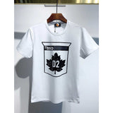 Dsq2 T Shirt Casual Sports Printed Short Sleeve Summer Men