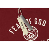 Fog Essentials tank spring/summer FOG letter pattern crew neck vest