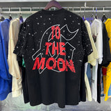 Godspeed T Shirts Astronaut Earth Gypsy Printing Cotton Casual Short Sleeve Men and Women