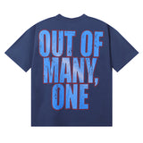 Godspeed T Shirts Speech Skull Printing Cotton Casual Crew Neck Short Sleeve Men and Women