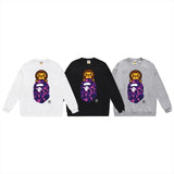 Bathing ape Crew neck sweatshirt