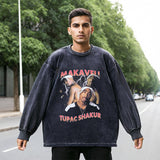 Mens Vintage Long Sleeve Shirt