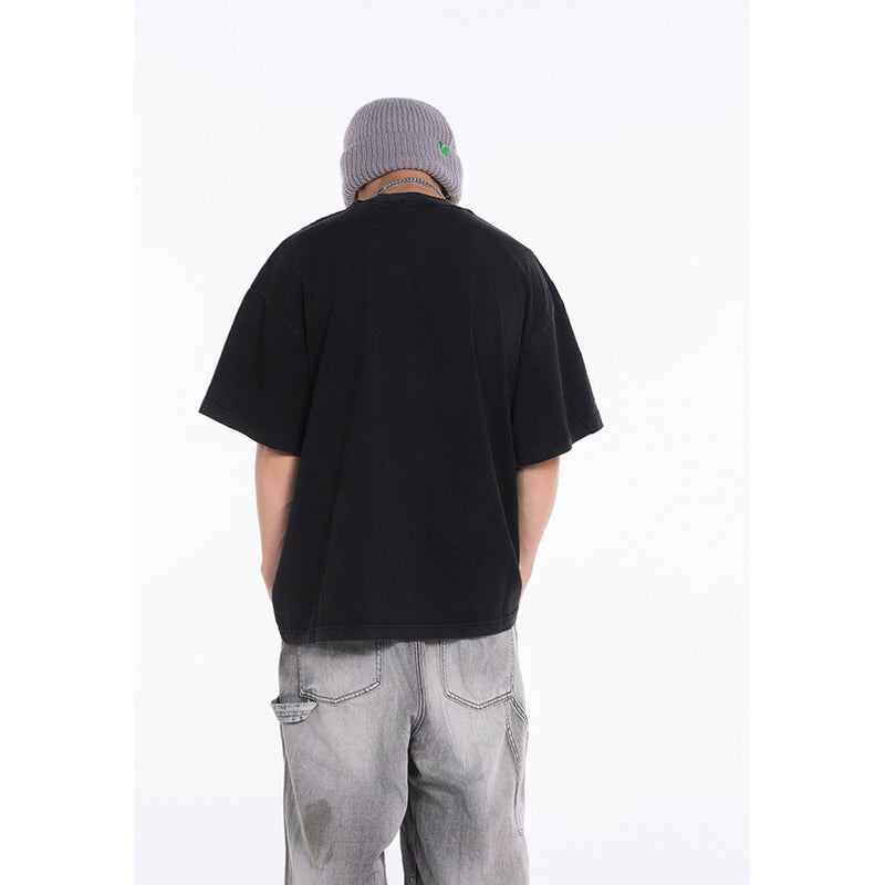 Unisex T-Shirts FOG Cotton Loose Trend T-Shirts