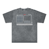 Amiri Washed Distressed T Shirt Printed Trendy Pure Cotton