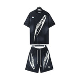 Hellstar T-Shirt And Shorts Two-Piece Set