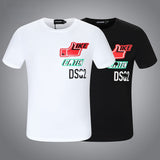 Dsq2 T Shirt Casual Sports Printed Short Sleeve Summer Men
