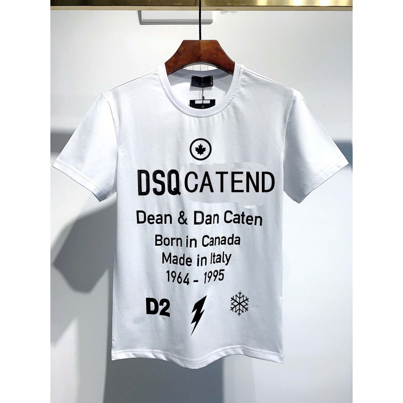 Dsq2 T Shirt Casual Sports Printed Short Sleeve Summer Men