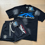 Hellstar T-Shirt And Shorts Two-Piece Set