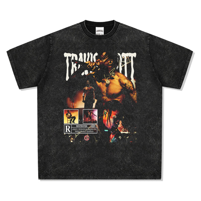 travis back T-shirt