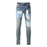 Purple Brand Jeans Pure Cotton High Street Trend #9015