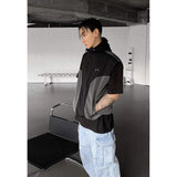 Unisex Sun Protection Shirt Thug Club Locomotive Wind Splicing = Vest Vest Jacket Sunscreen Clothing