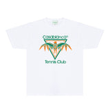 Casablanca T Shirts Fashion Print Street