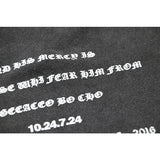 Fog Essentials T Shirts Spring and Summer FOG Washing Water Old Crew Neck Short Sleeves