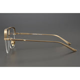 CHH Chrome Hearts Glasses Versatile Pure Titanium Square Glasses Frame