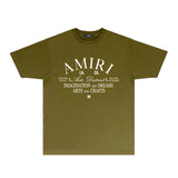 Amiri T Shirts Printed Trendy Pure Cotton