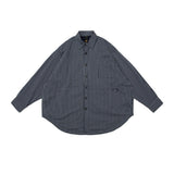 Unisex Shirt Cityboy Retro Small Plaid Loose Casual