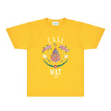 Casablanca T Shirts Fashion Print Street