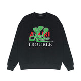 Amiri Sweatshirt Printed Trendy Pure Cotton