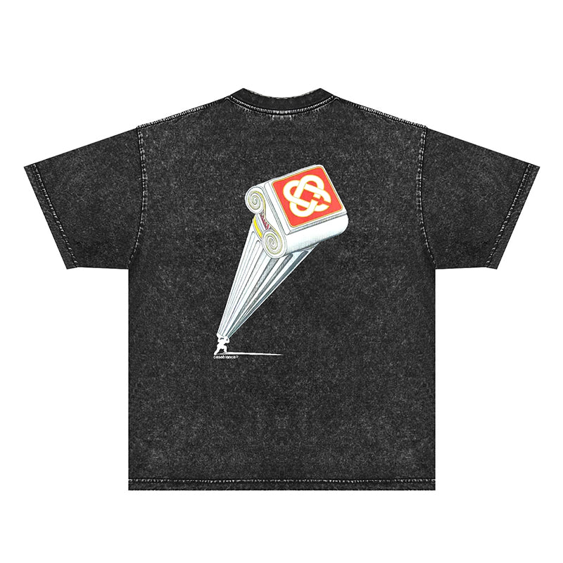 Casablanca Distressed T-Shirt