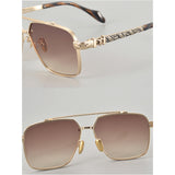 Chrome Hearts Sunglasses Double Beam Titanium Sunglasses