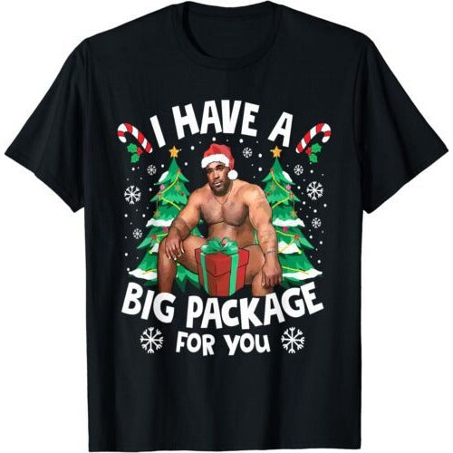 Christmas I Have A Big Package For You Naughty Big Black Guy