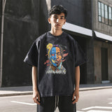 Mens Vintage T Shirt Short Sleeve T-Shirt Men's and Women's