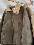Men Cotton Coat Couple Thickened Cotton Padded Coat