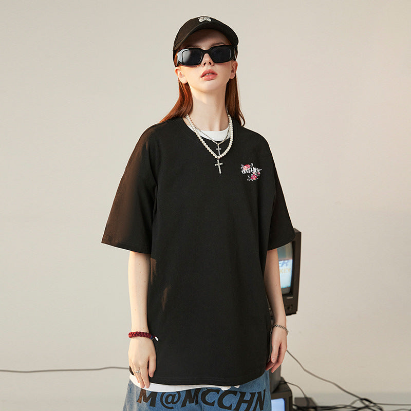 Anti Social Club T Shirt Short Sleeve T-shirt Loose Summer Wear
