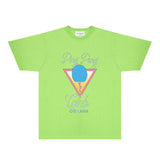 Casablanca T Shirts Fashion Print Street