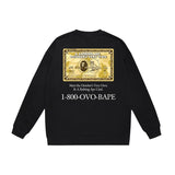 Bathing ape Crew neck sweatshirt