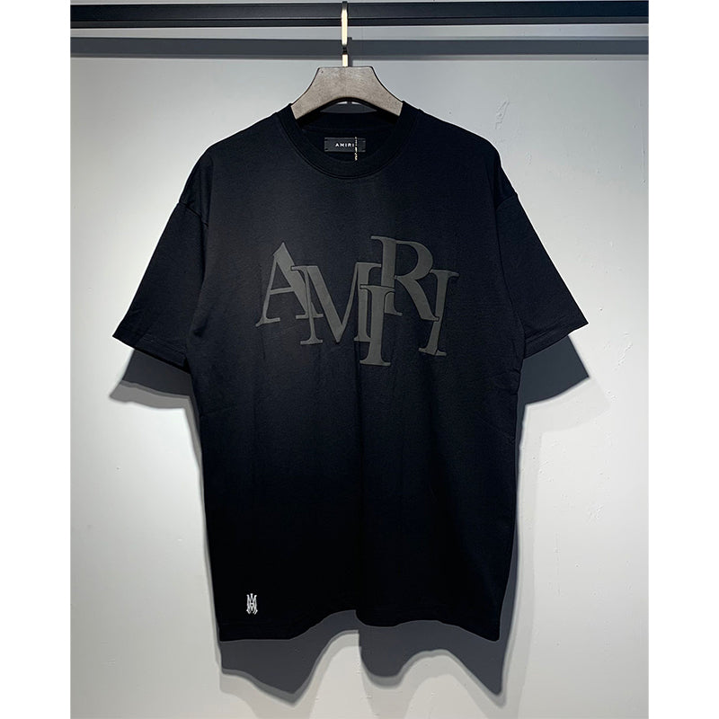Amiri T Shirts Fashion Print Couple High Street