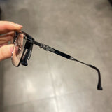 CHH Chrome Hearts Glasses Pure Titanium Ultra Light Large Frame Retro Myopia Myopia Glasses Frame