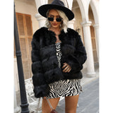 Women Fur Jacket Fashion Casual Plush Coat