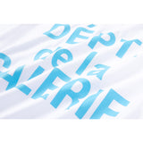 Gallery Dept T Shirts Letter Slogan Men and Women Short Sleeve