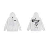 Stussy Hoodie Zip-Up Cardigan Fleece Hooded Sweater
