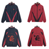 Hellstar Jackets & Sweatpants Flight Jacket Windbreaker Jacket Zip Sports Casual Trousers