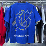 Godspeed T Shirts Spacesuit Pyramid Printing Cotton Casual Crew Neck Short Sleeve Men and Women