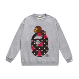 Bathing ape Crew neck sweatshirt
