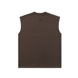 Fog Essentials tank spring summer FOG letter crew neck casual vest