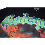 Godspeed T-Shirt Retro Fantasy Pattern