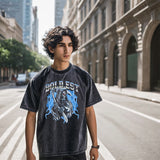 Mens Vintage T Shirt Vintage Character Hip Hop Rapper